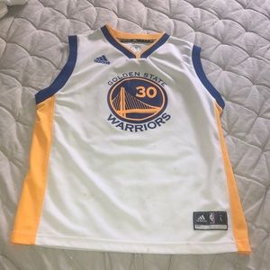 Youth Adidas size L Curry #30
